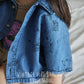 《予約》Wolf Denim Shirt / Boneoune