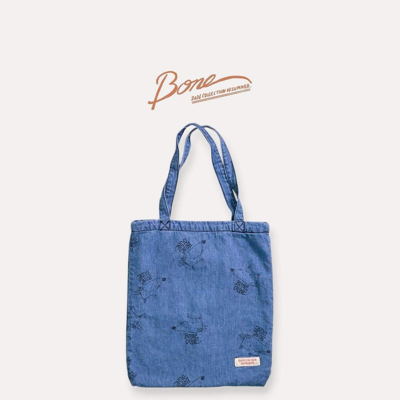 《予約》Wolf Denim Bag / Boneoune