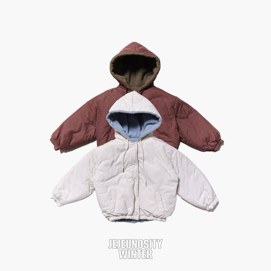 《予約》Reversible Hood Jumper / JEJEUNOSITY