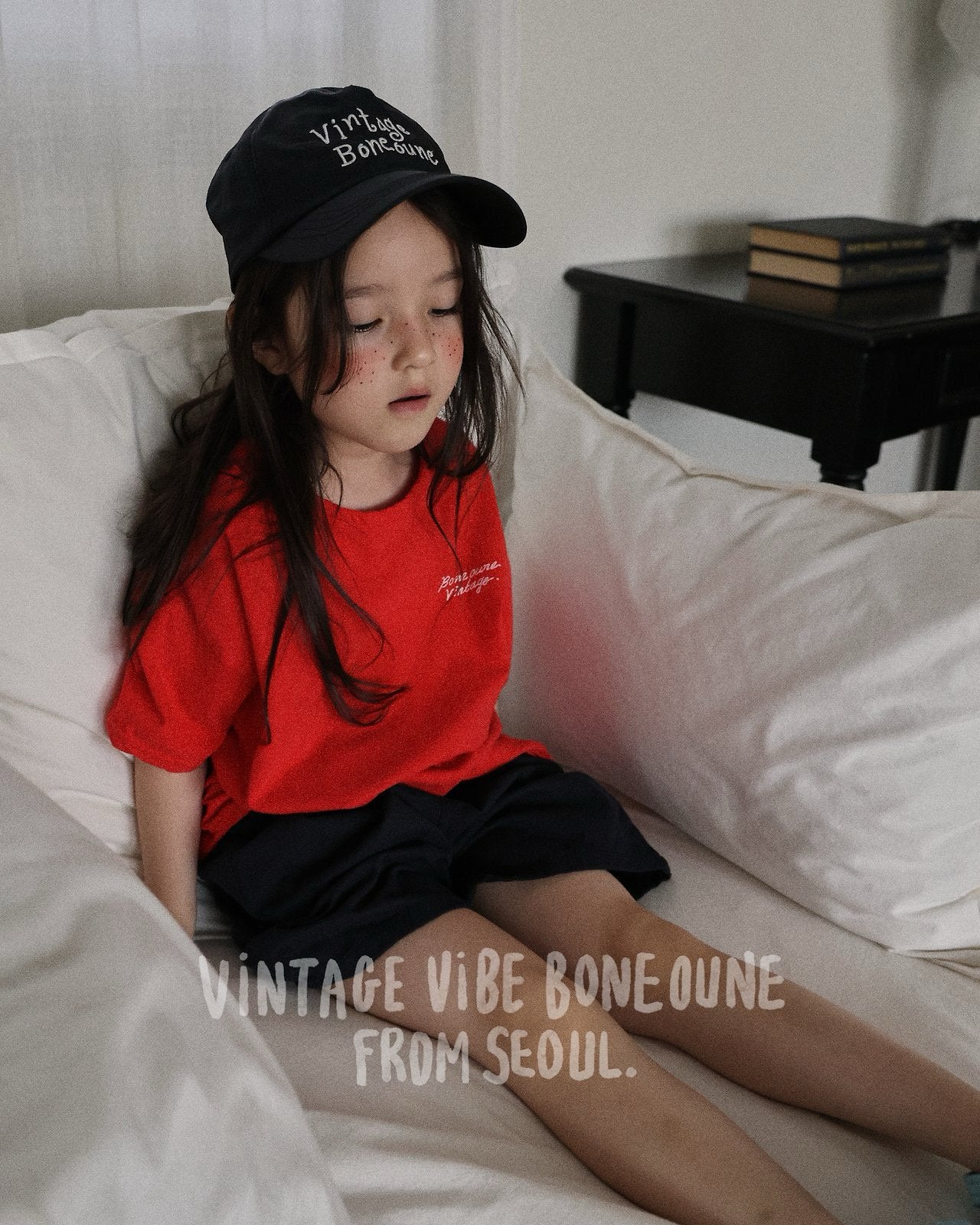 《予約》Tommy Cotton Shorts / Boneoune