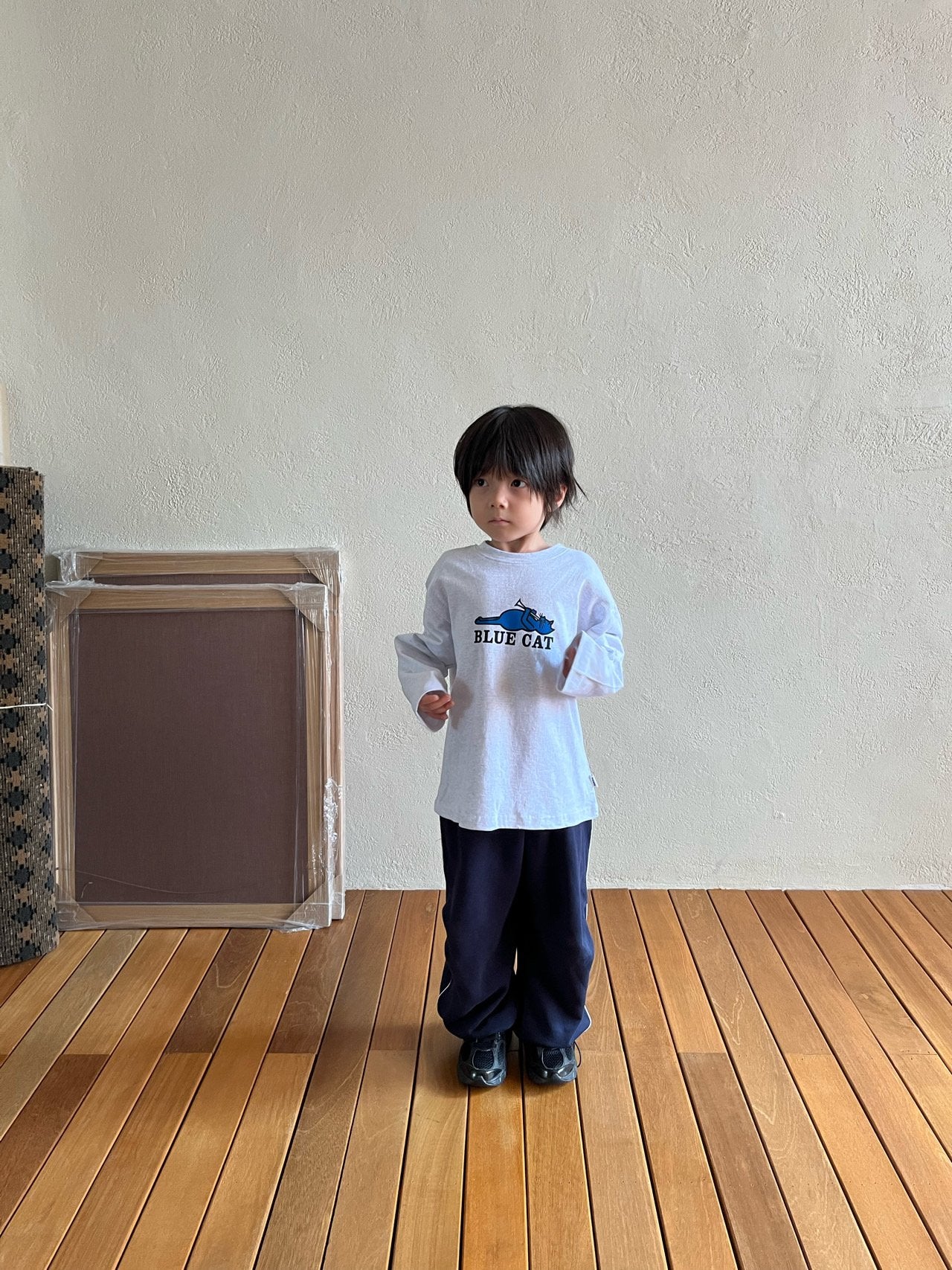 《予約》Blue Cat Tee / GRUE BABA