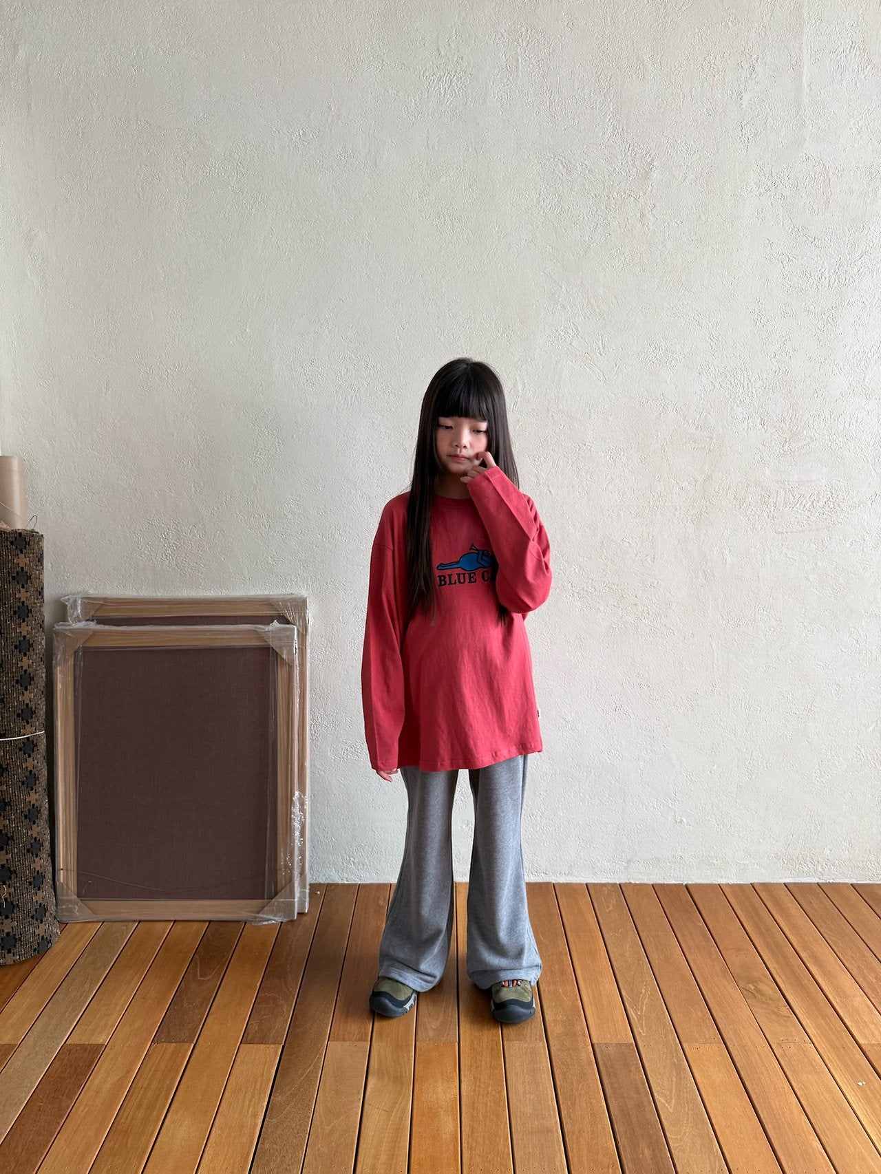 《予約》Blue Cat Tee / GRUE BABA
