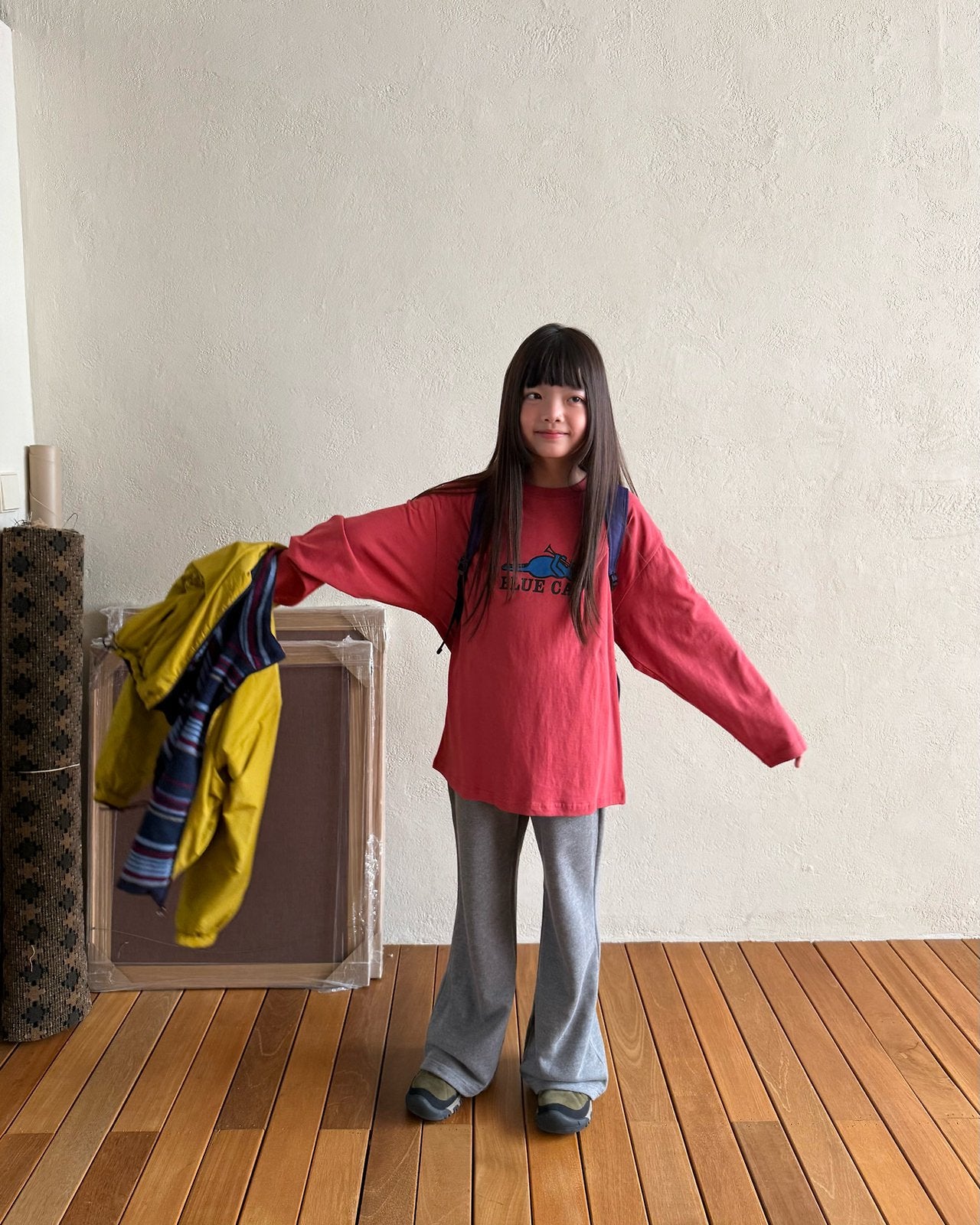 《予約》Blue Cat Tee / GRUE BABA