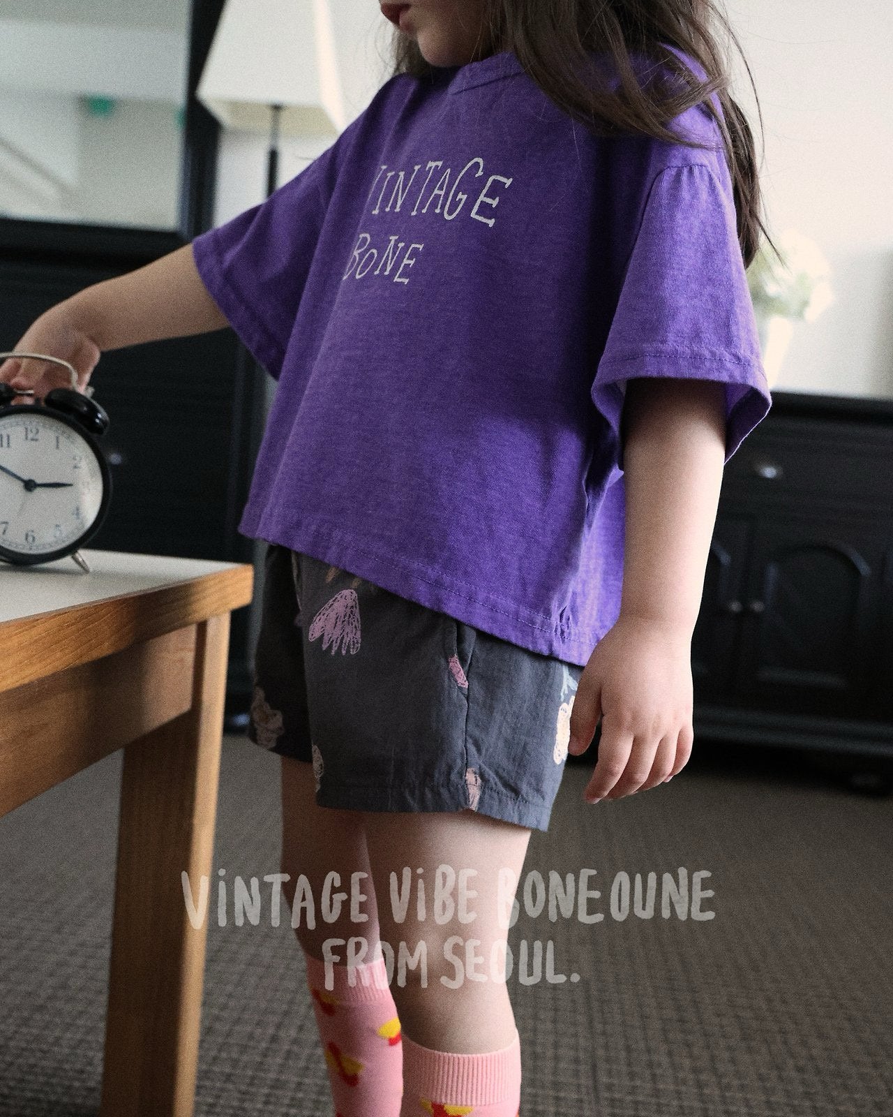 《予約》Vintage Crop Tee / Boneoune