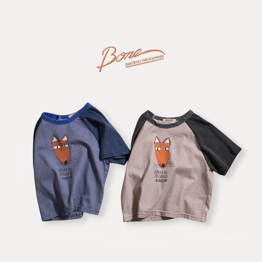 《予約》Fox Raglan Tee / Boneoune