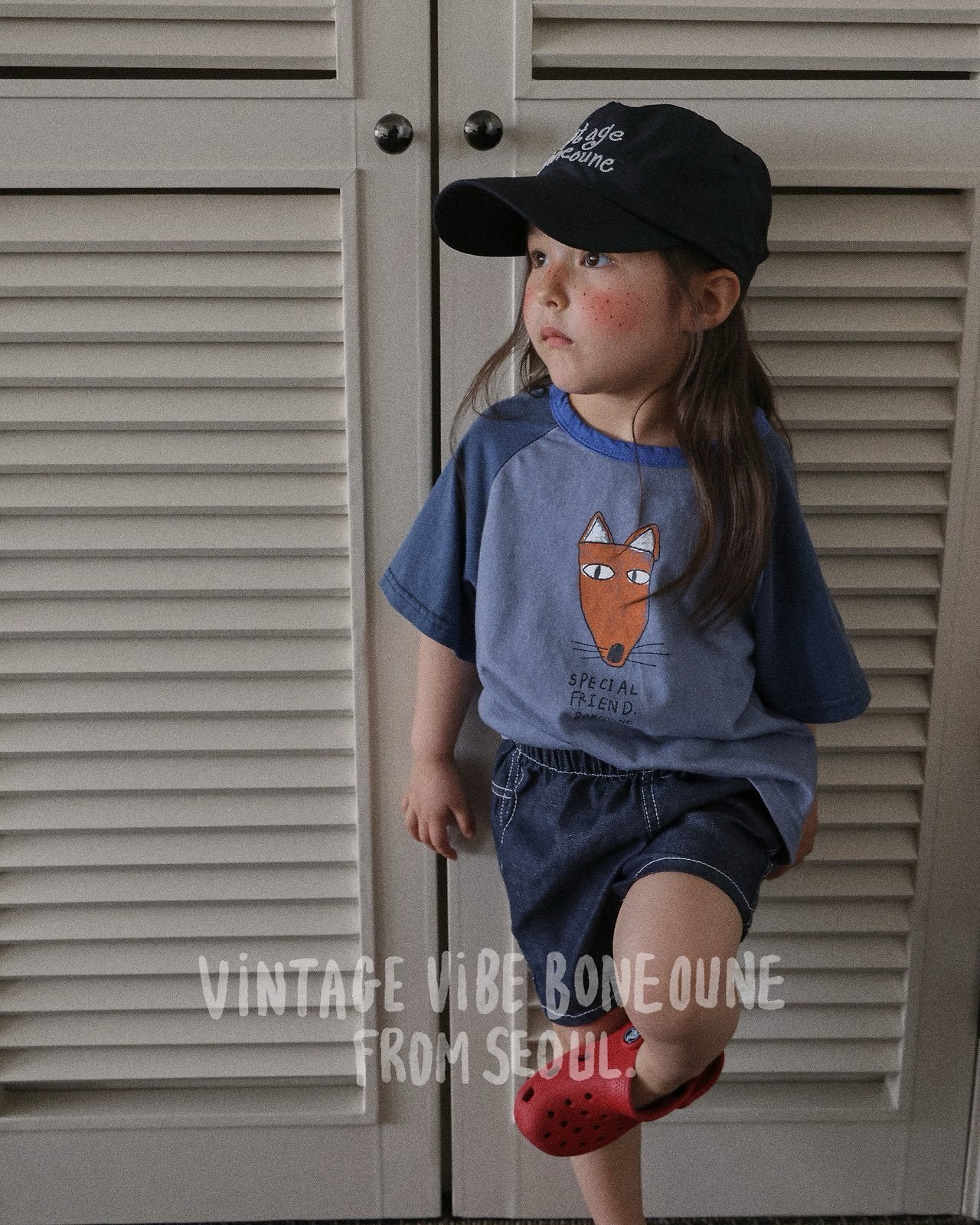 《予約》Fox Raglan Tee / Boneoune