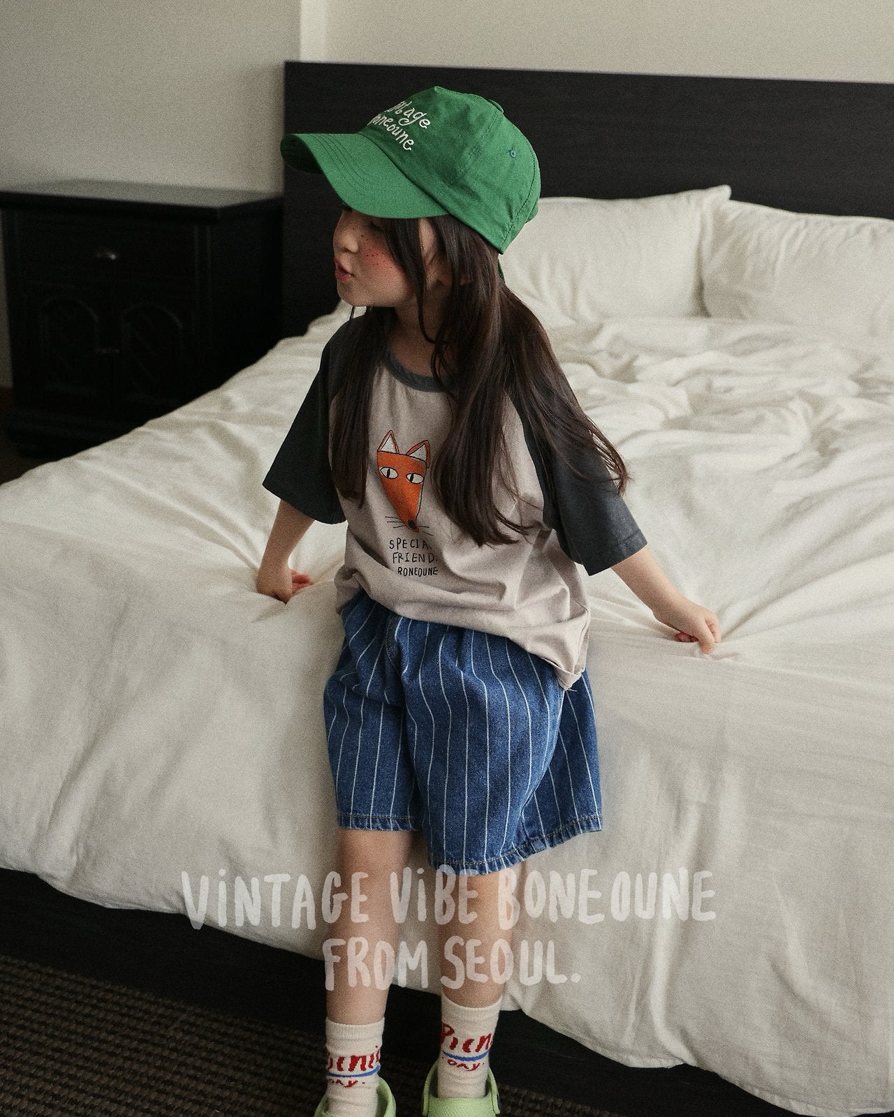 《予約》Fox Raglan Tee / Boneoune