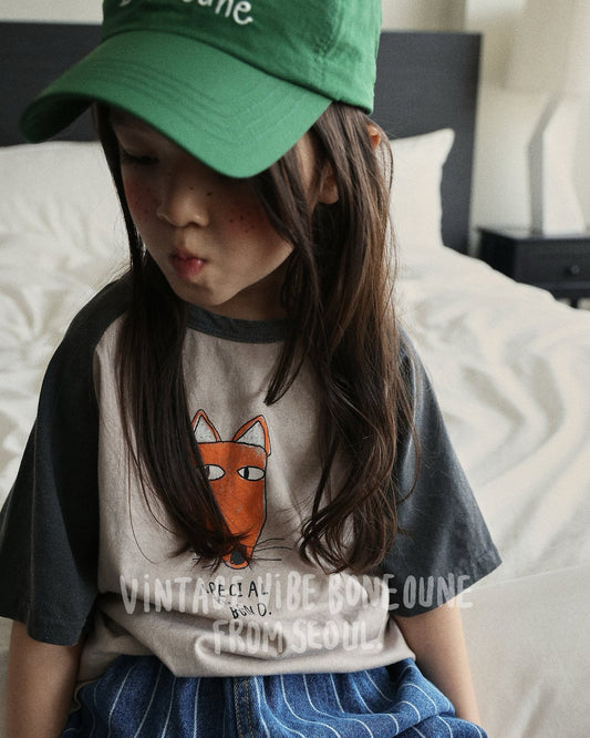 《予約》Fox Raglan Tee / Boneoune