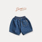 《予約》Bone Washed Denim Shorts  / Boneoune