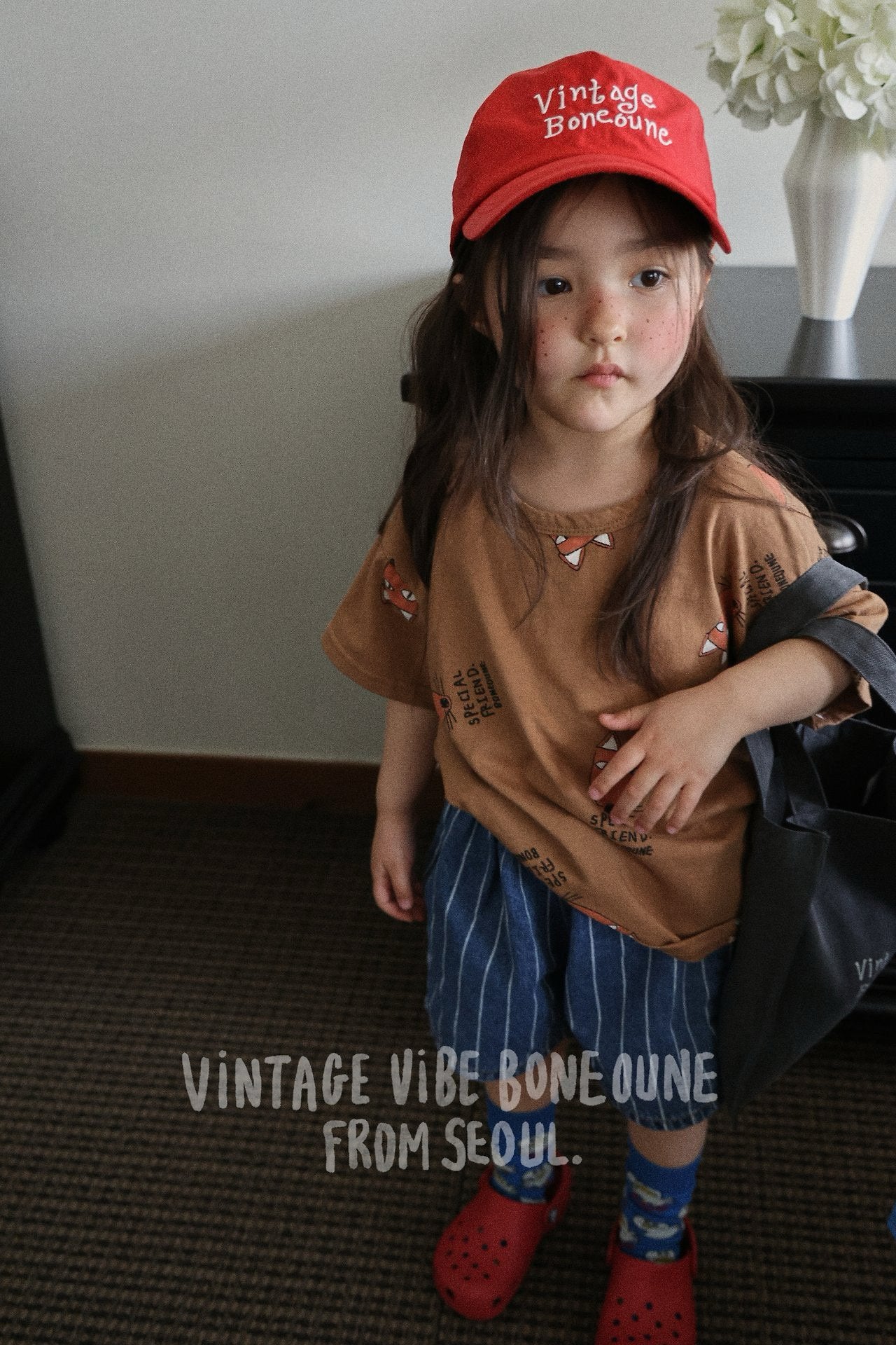 《予約》Bone Washed Denim Shorts  / Boneoune