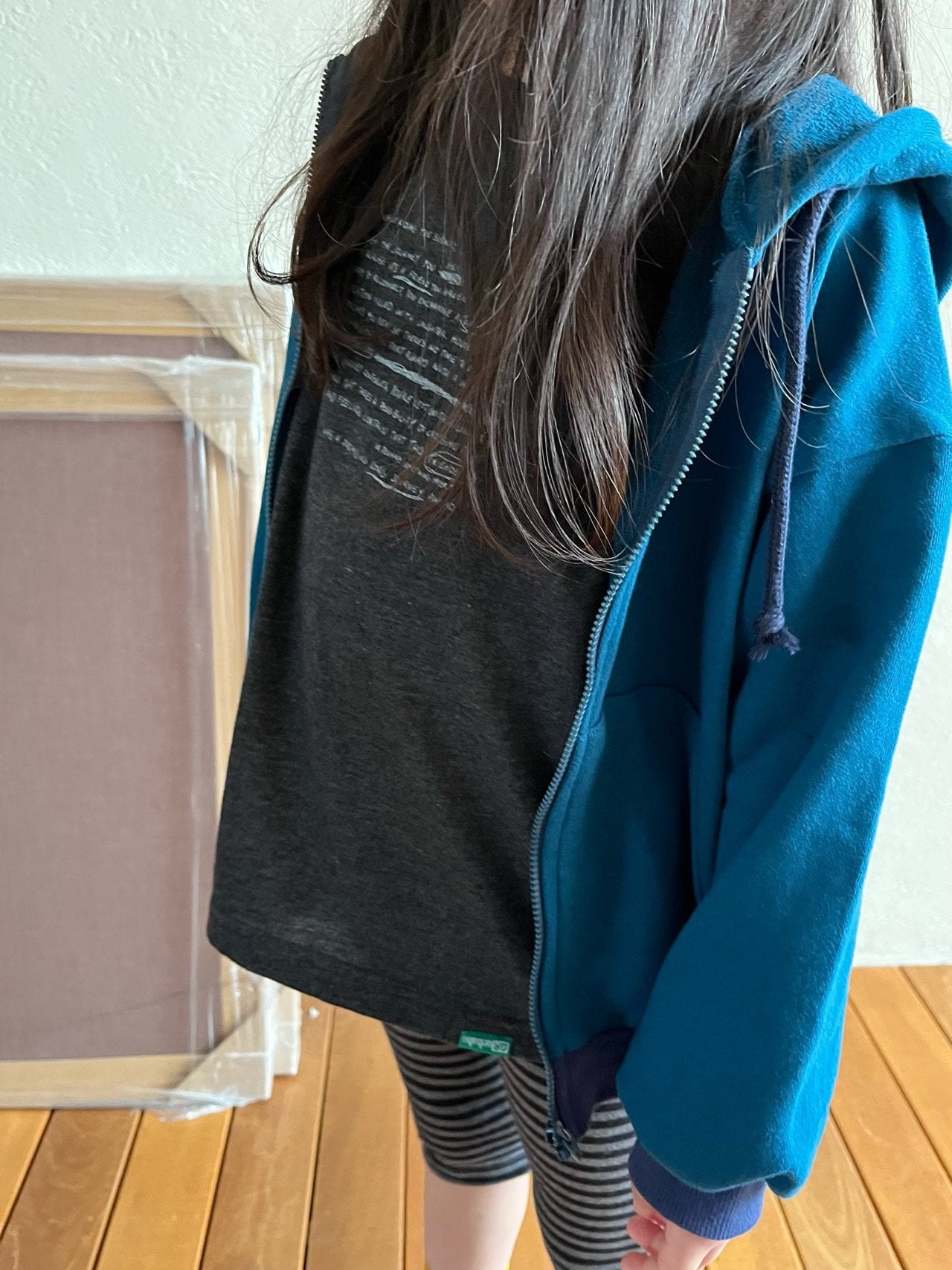 《予約》Palette Hood Zip-up / GRUE BABA