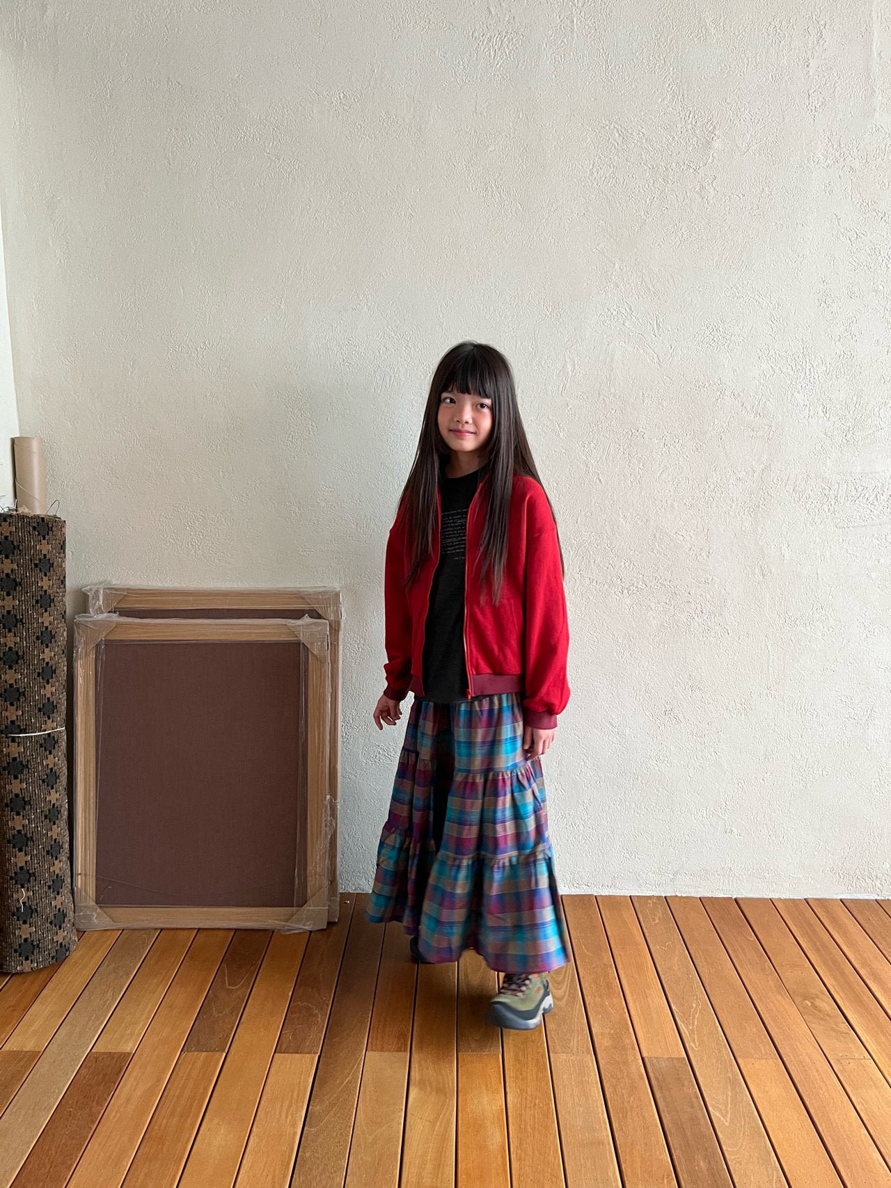 《予約》Palette Hood Zip-up / GRUE BABA