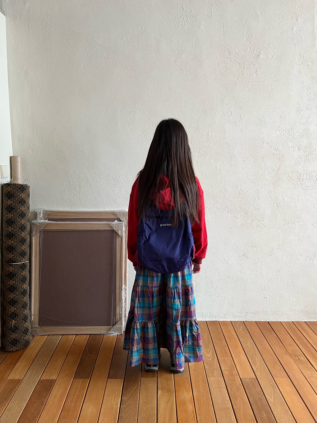 《予約》Palette Hood Zip-up / GRUE BABA