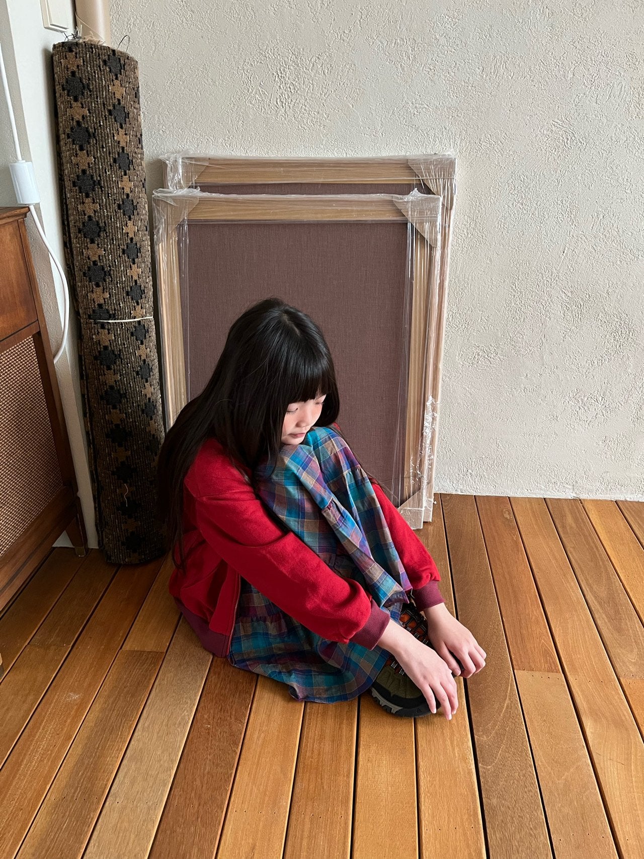 《予約》Palette Hood Zip-up / GRUE BABA