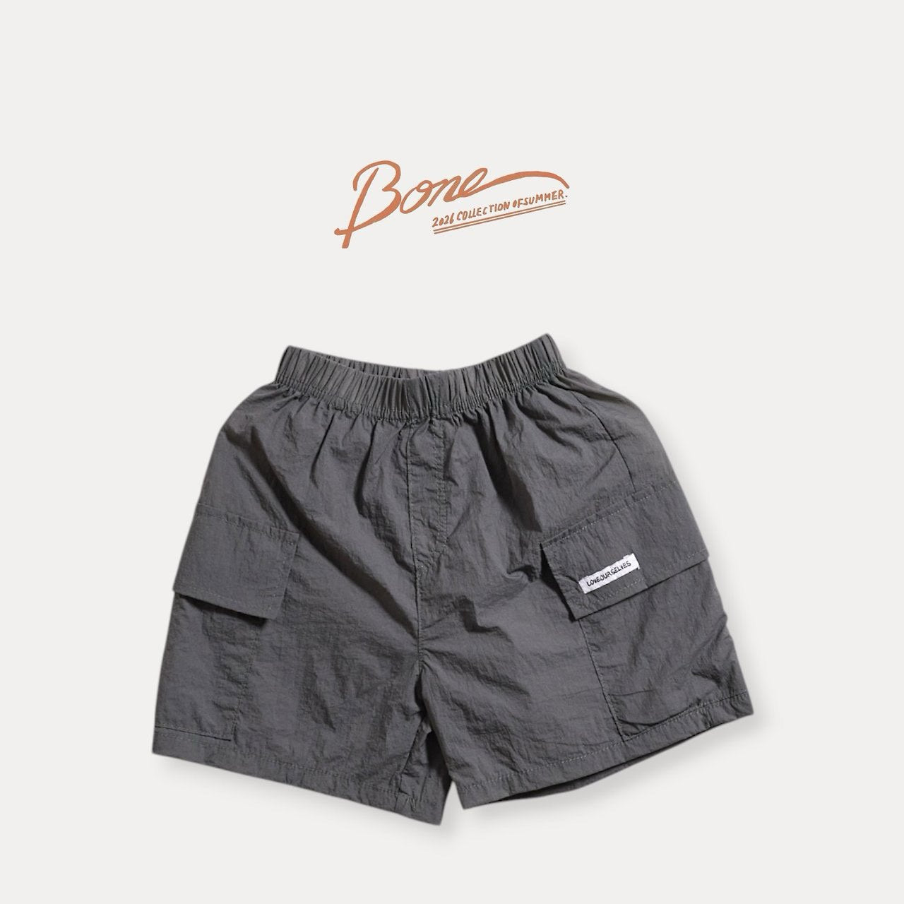 《予約》Light Cargo Shorts / Boneoune