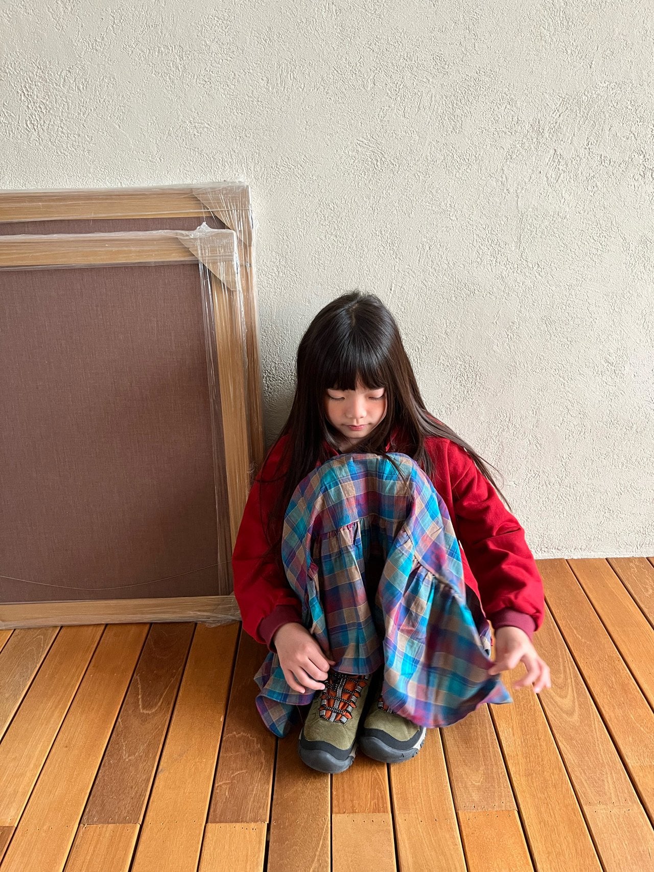 《予約》Palette Hood Zip-up / GRUE BABA