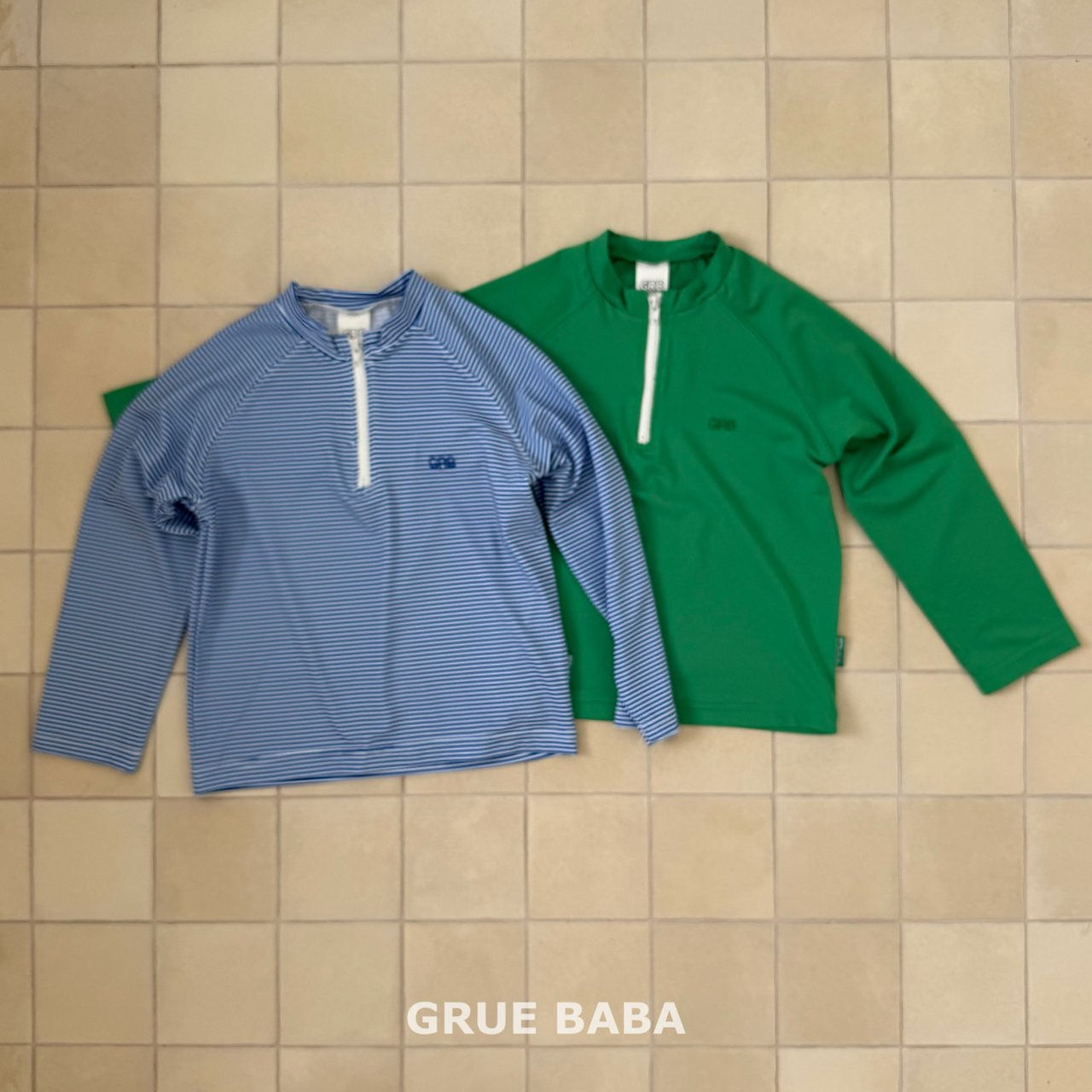《予約》Beach Rash Guard / GRUE BABA