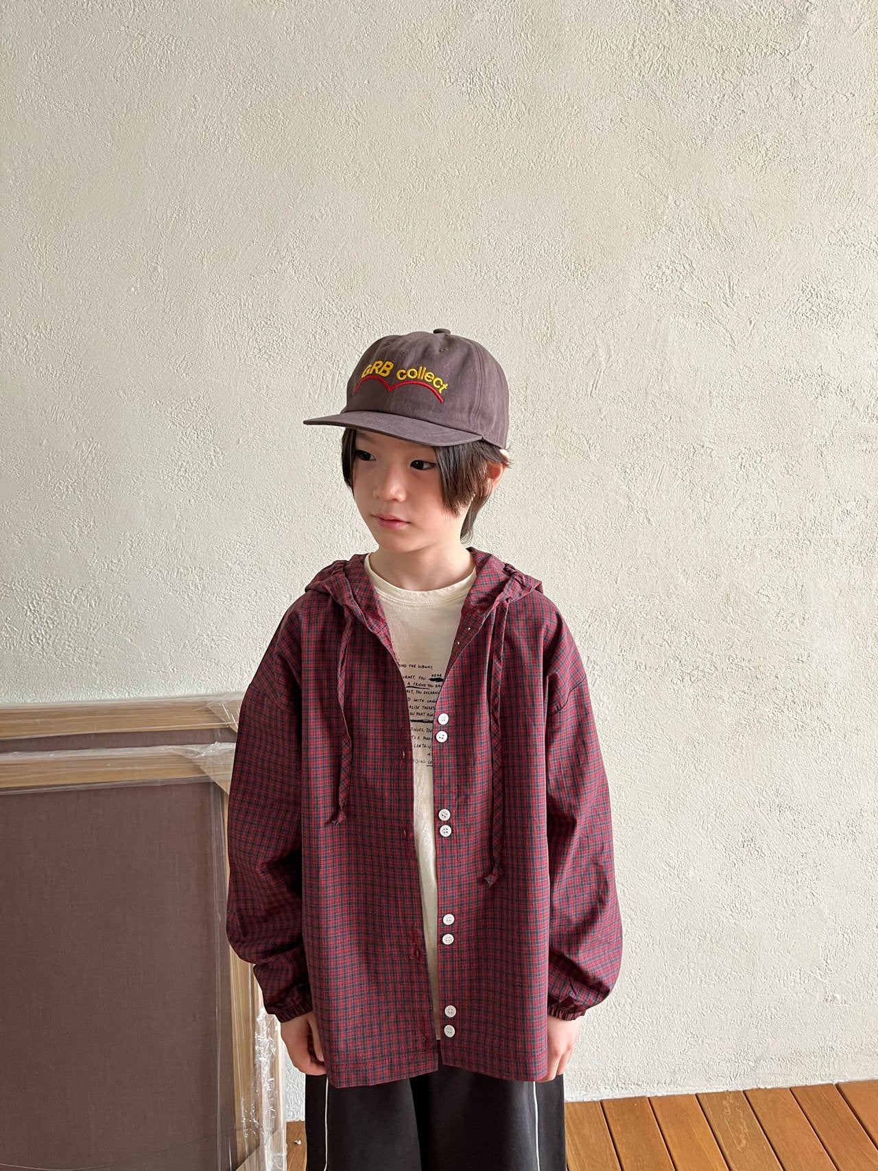 《予約》Lorna Hooded Shirt / GRUE BABA