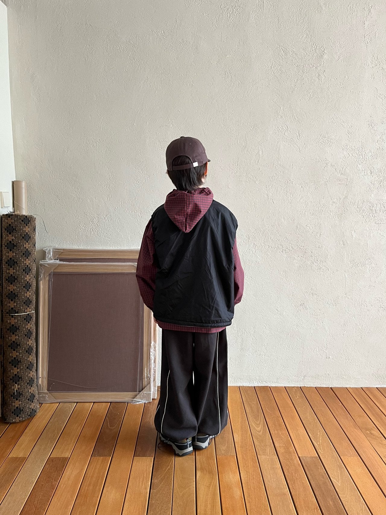 《予約》Lorna Hooded Shirt / GRUE BABA