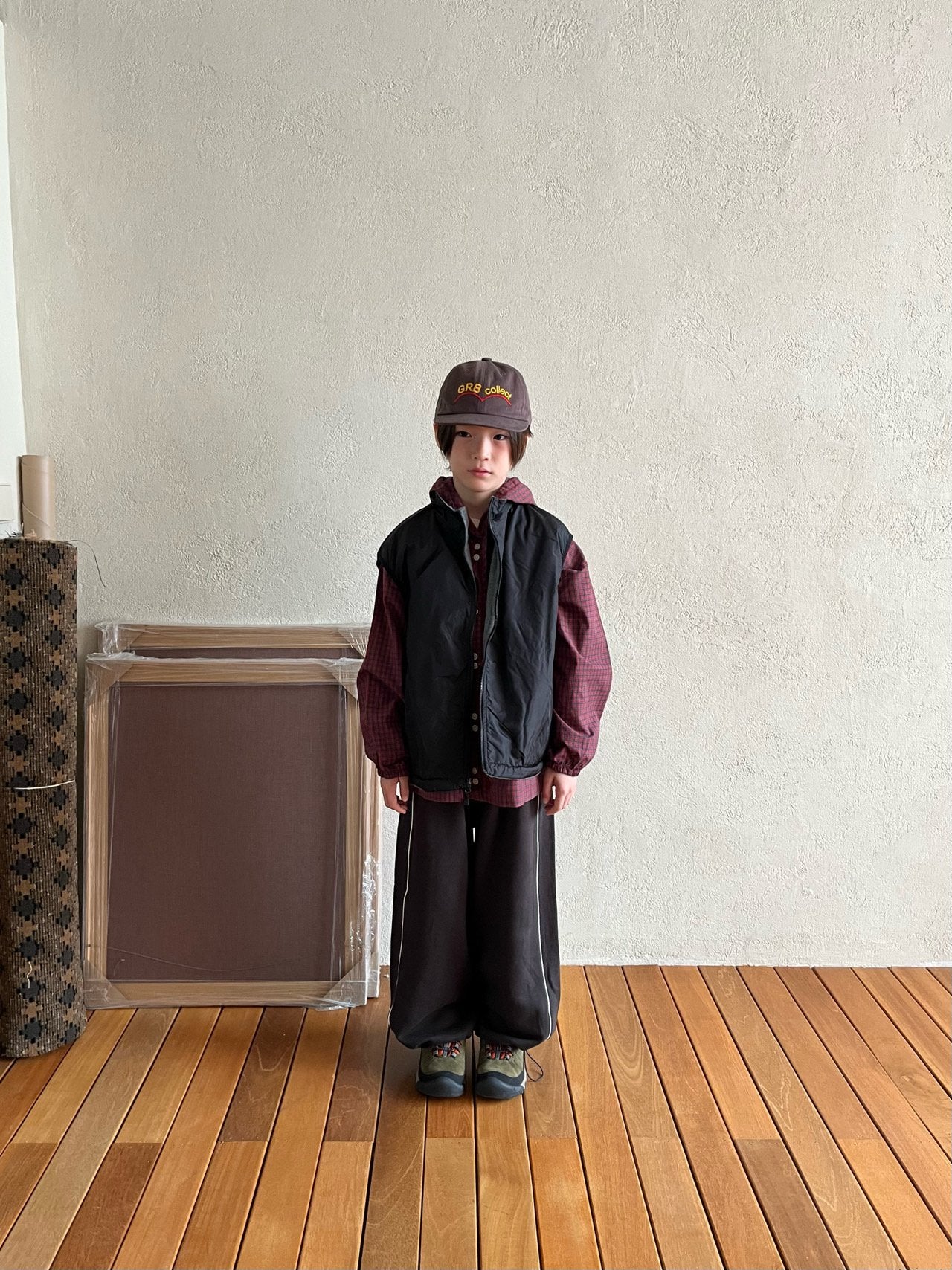 《予約》Lorna Hooded Shirt / GRUE BABA