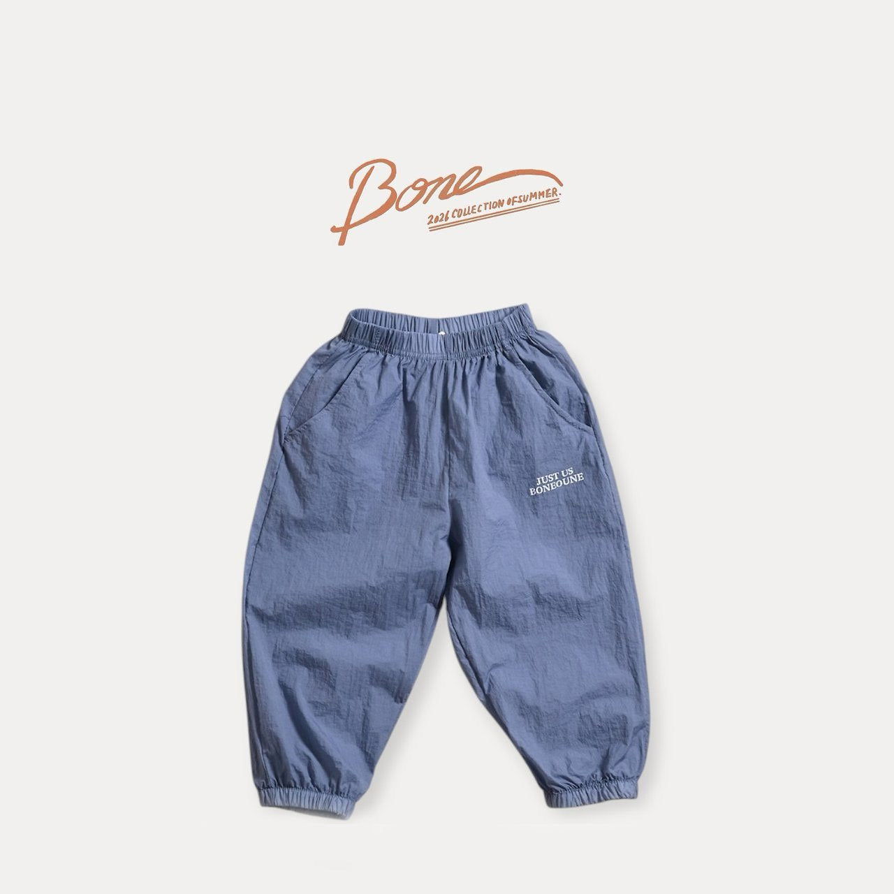 《予約》Mid Nylon Jogger Pants / Boneoune