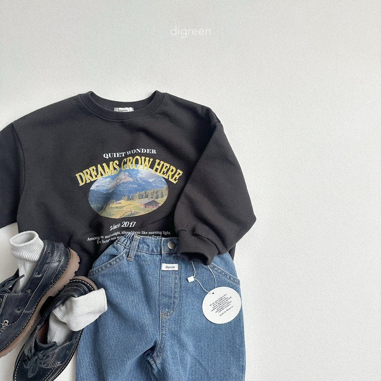 《即納》Slash Denim Pants