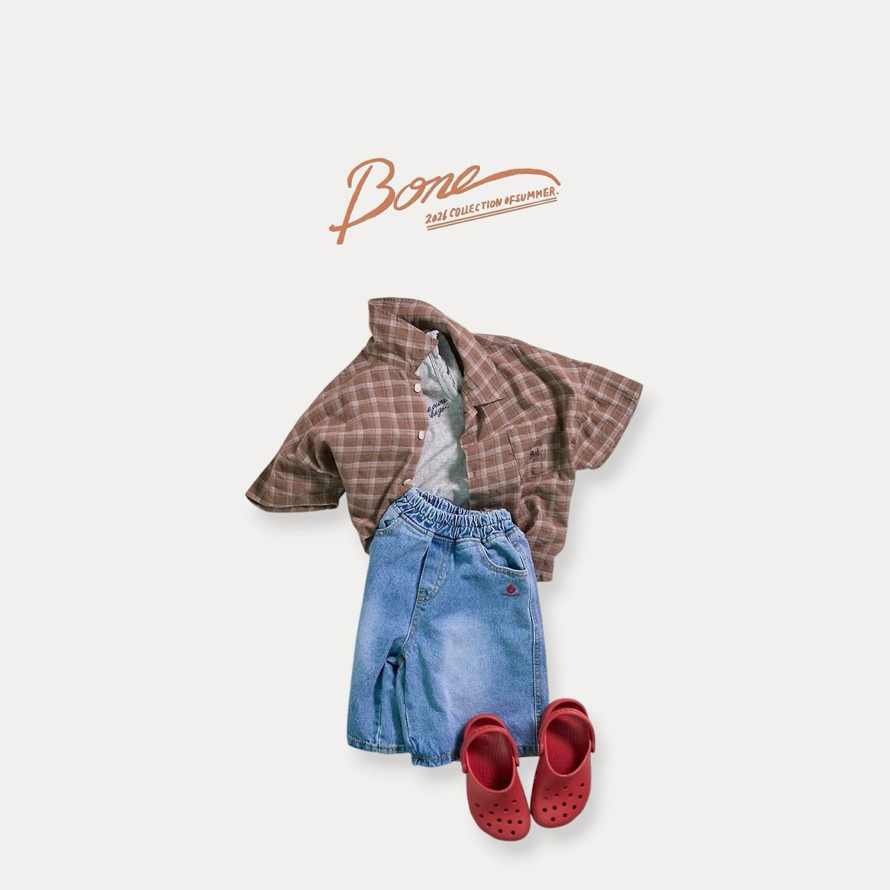 《予約》Soft Denim Pants / Boneoune