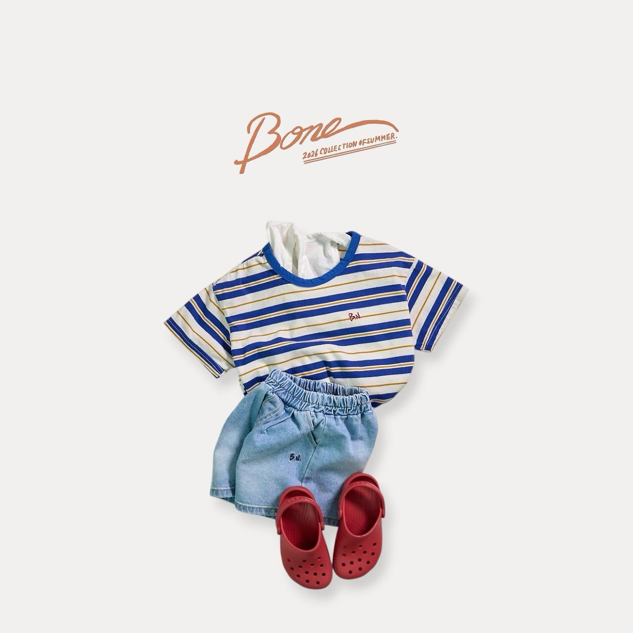 《予約》Bone Boarder Tee / Boneoune