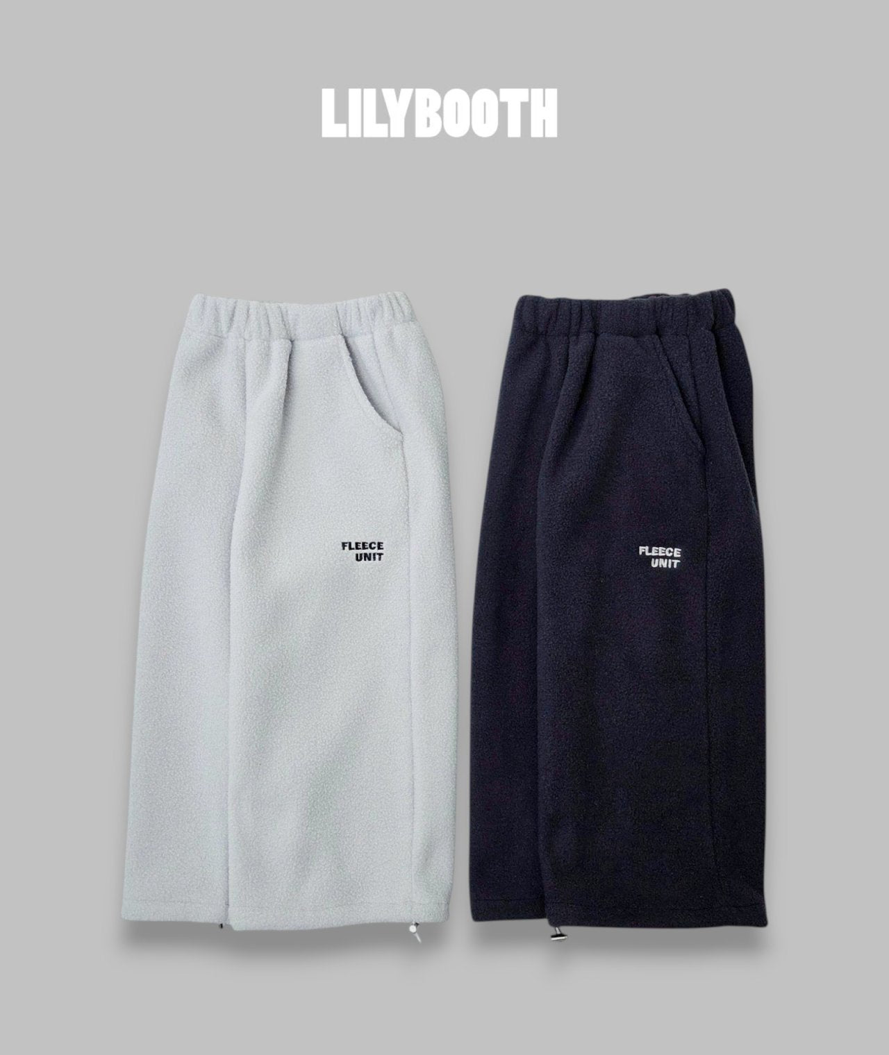 《予約》Fleece Pants / LILY BOOTH