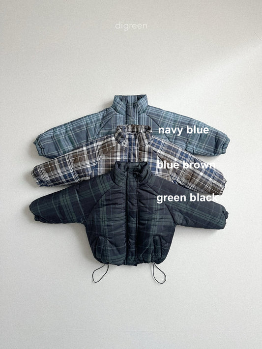 《予約》Tori Check Padding / digreen