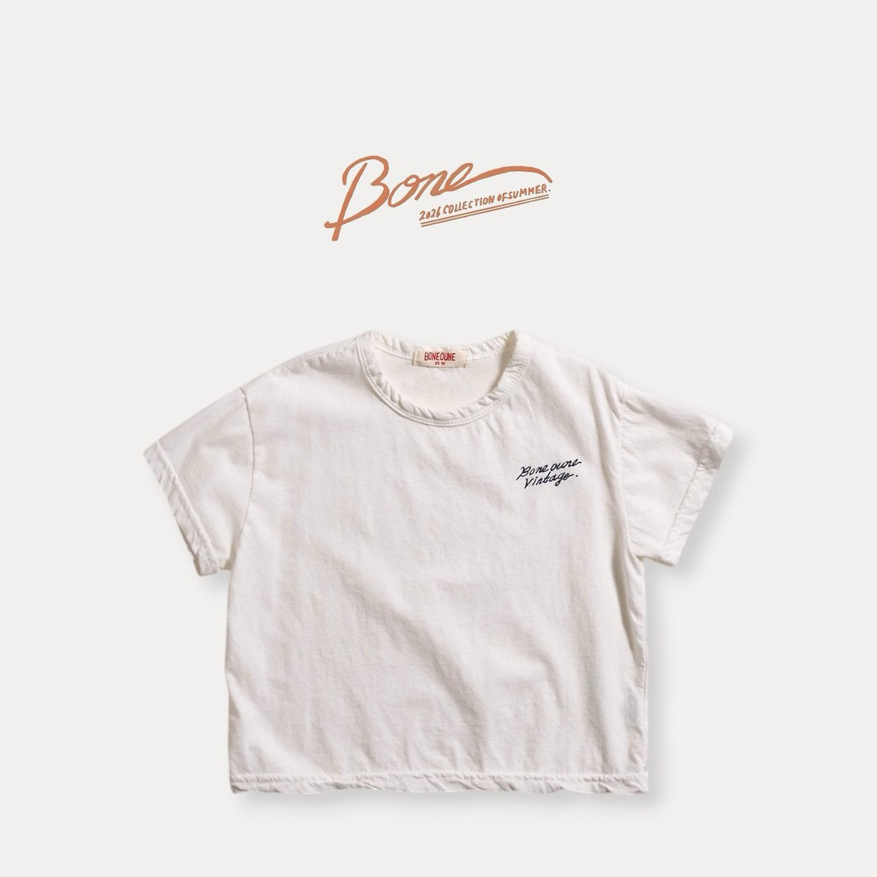 《予約》Cooling Bone Tee / Boneoune