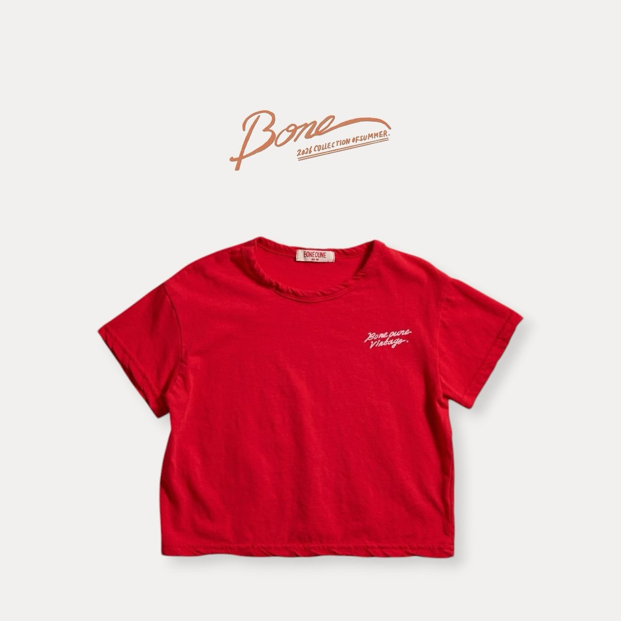 《予約》Cooling Bone Tee / Boneoune