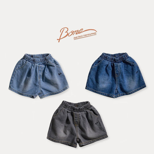 《予約》 Bone Daily Denim Short / Boneoune