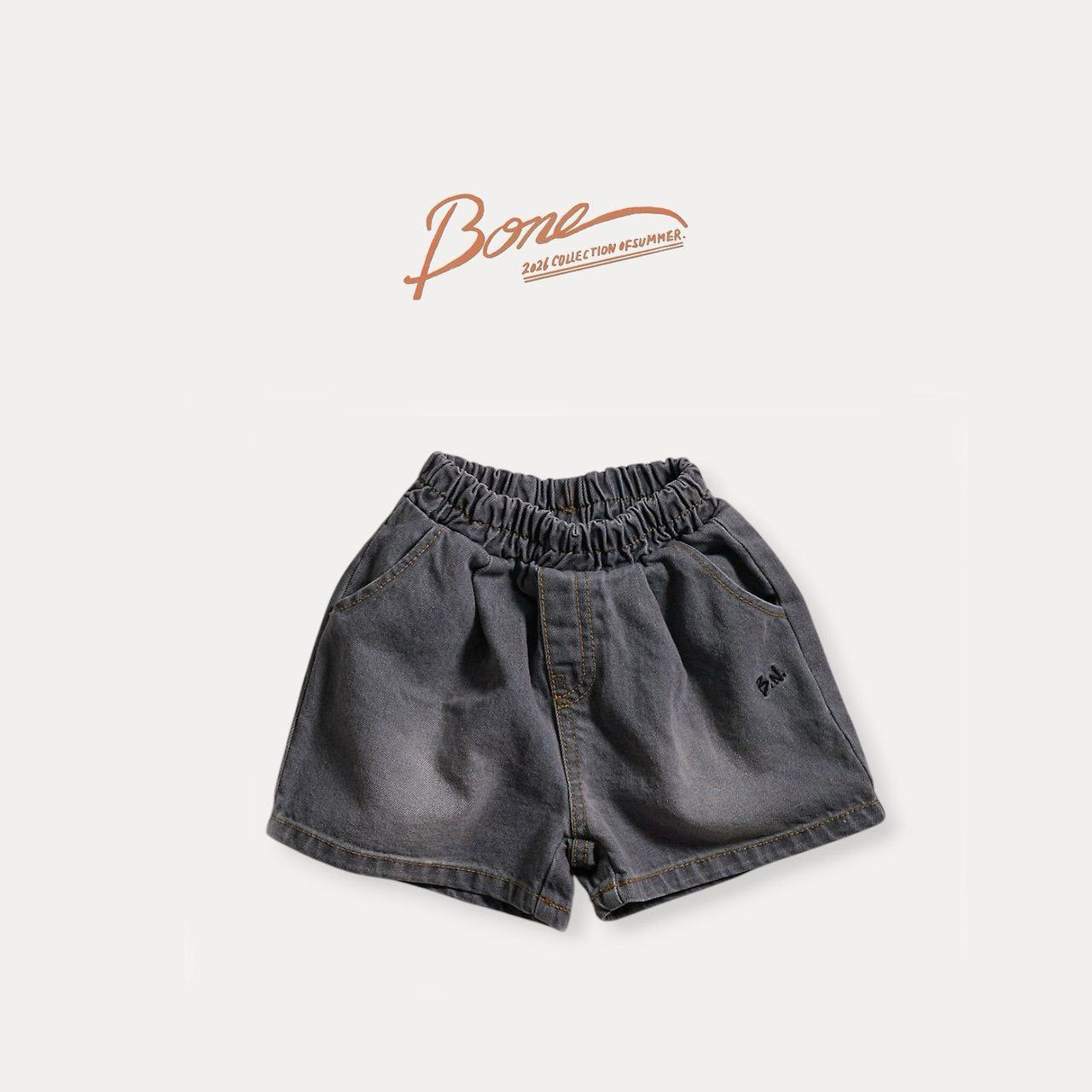 《予約》 Bone Daily Denim Short / Boneoune