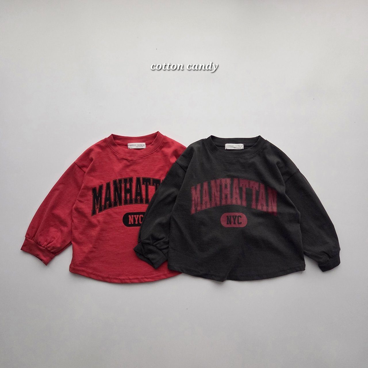 《予約》Manhattan Tee / cotton candy