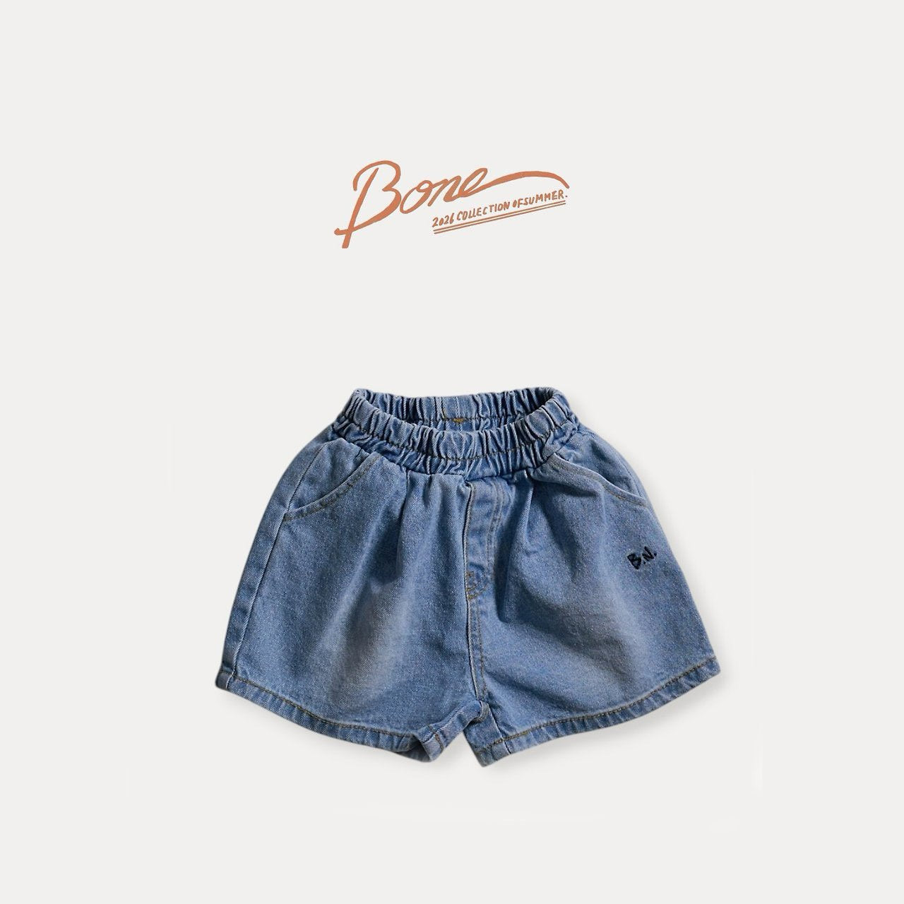 《予約》 Bone Daily Denim Short / Boneoune