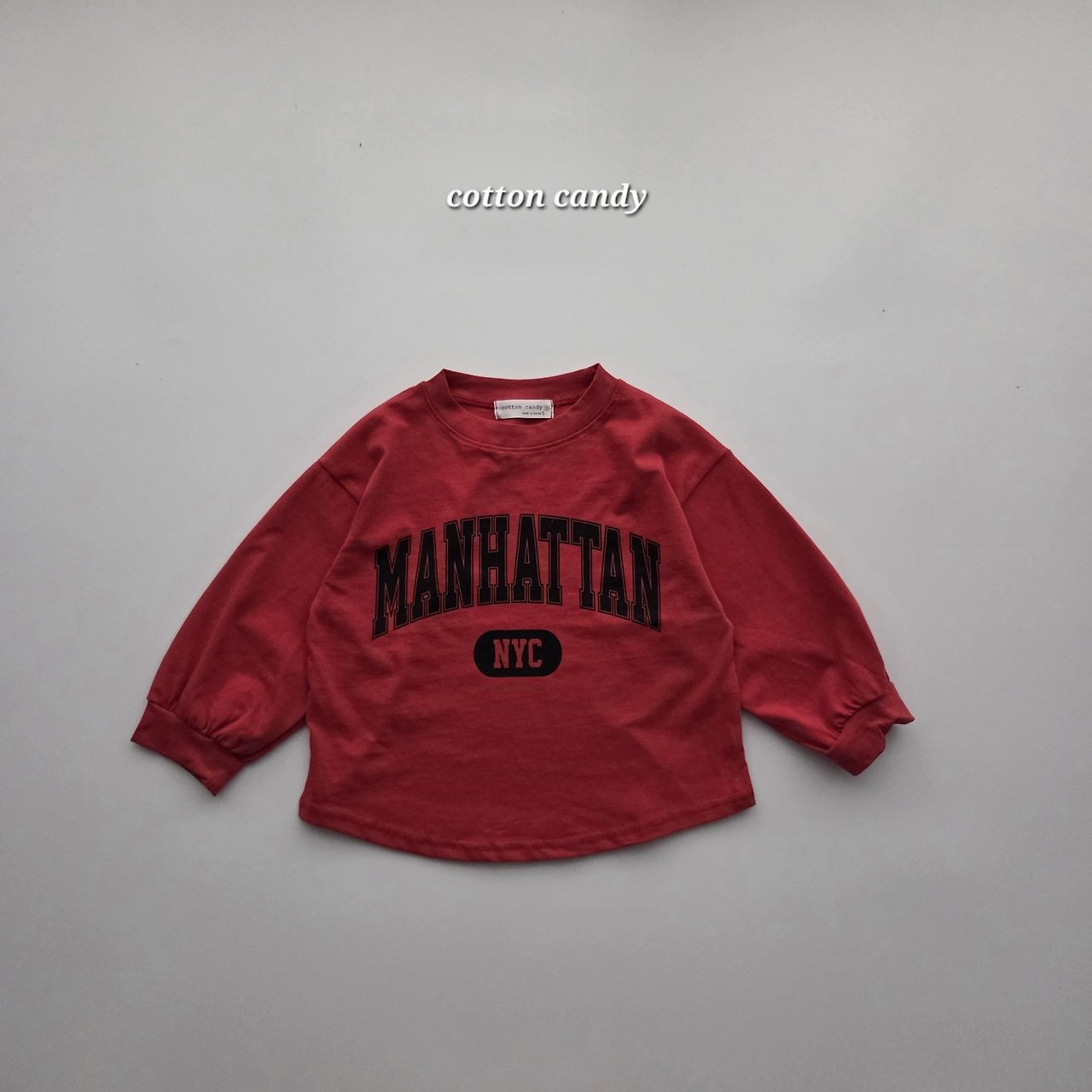 《予約》Manhattan Tee / cotton candy