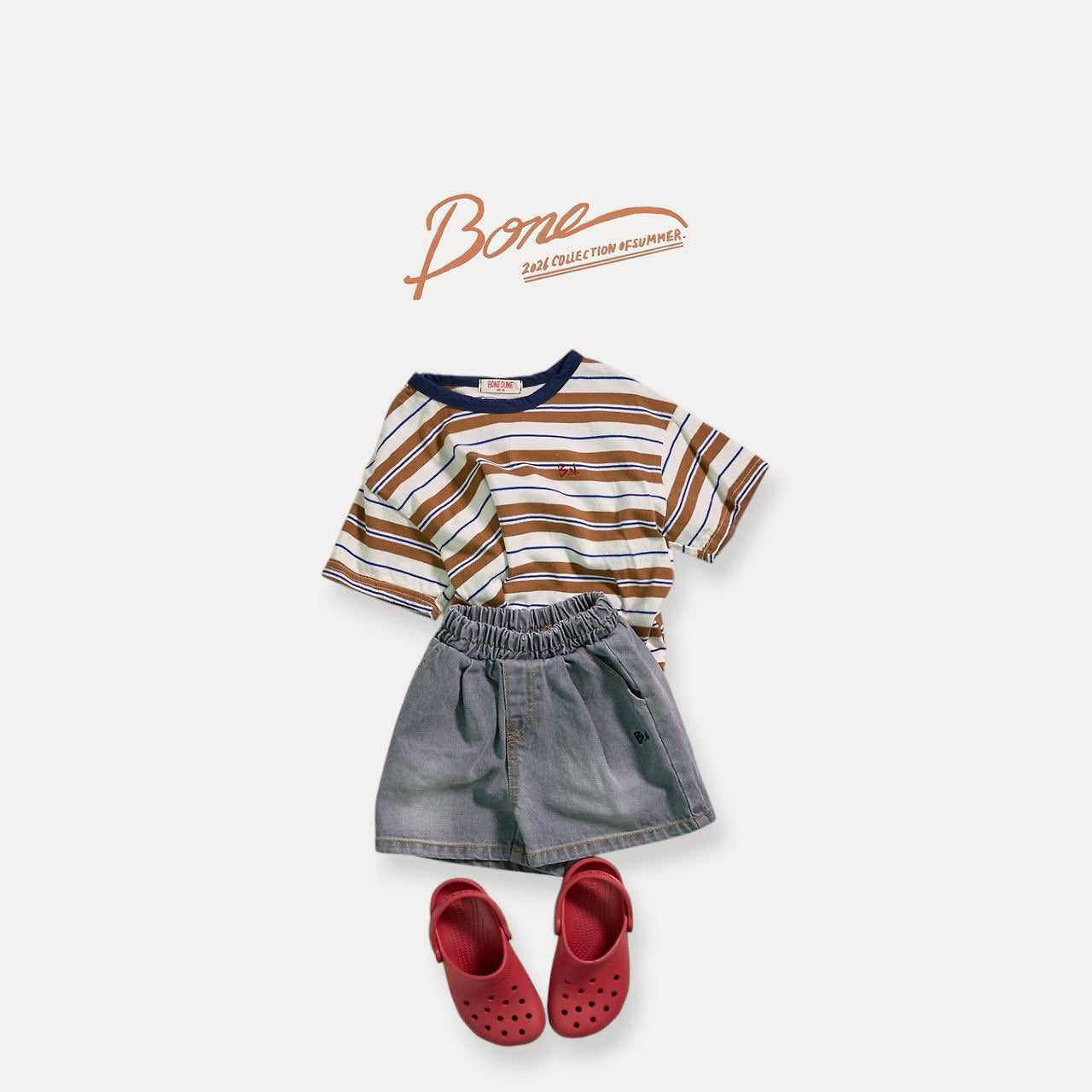 《予約》 Bone Daily Denim Short / Boneoune
