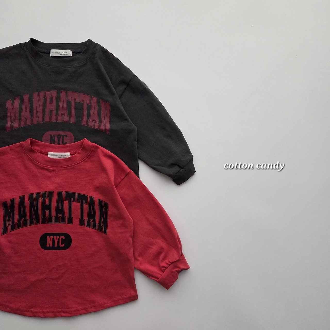 《予約》Manhattan Tee / cotton candy