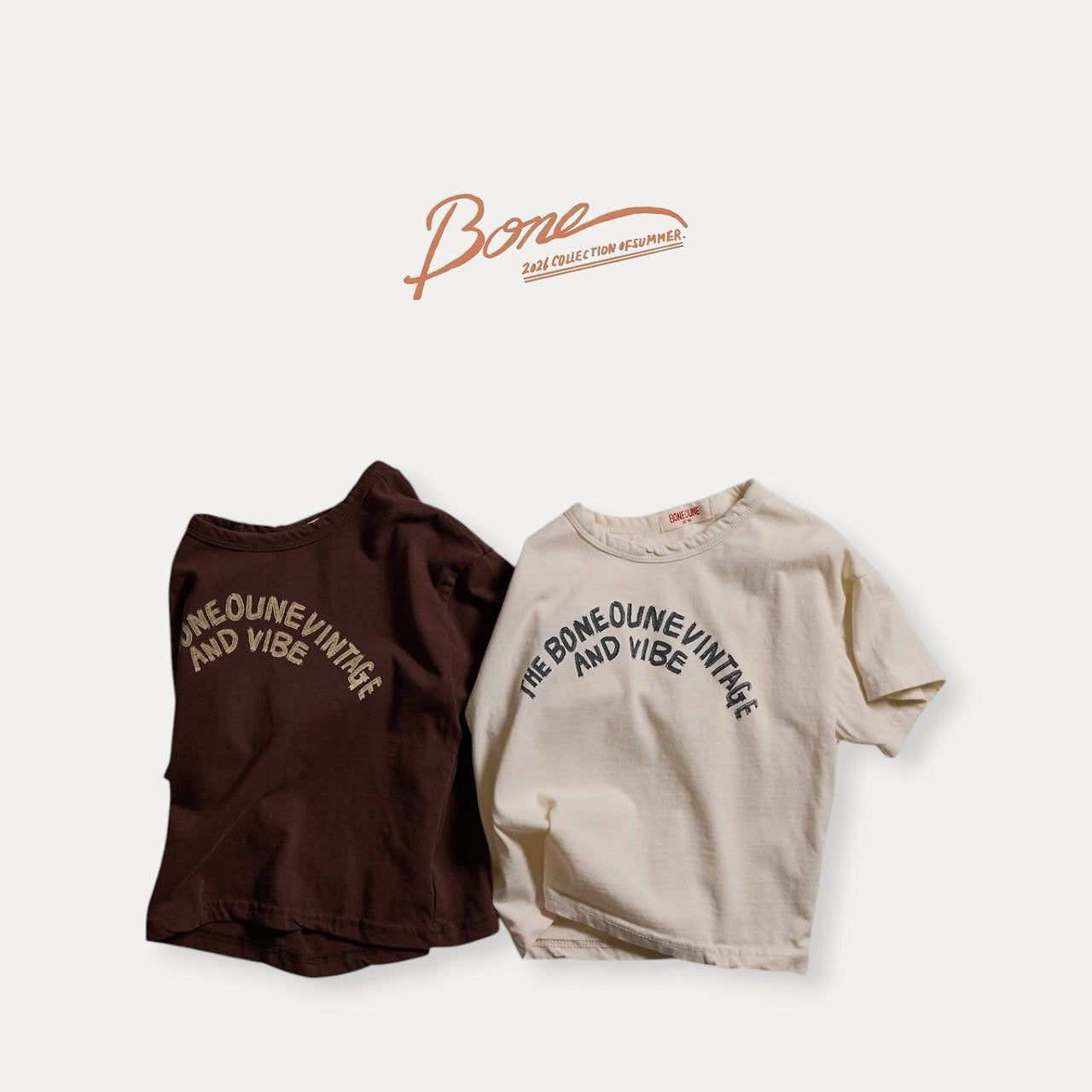《予約》Bone Vibe Tee / Boneoune