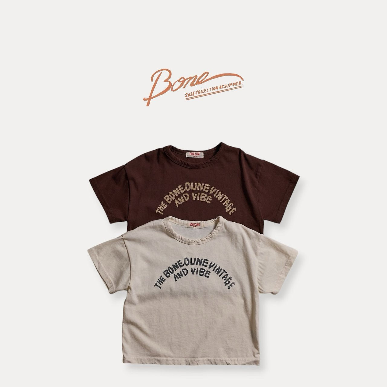 《予約》Bone Vibe Tee / Boneoune