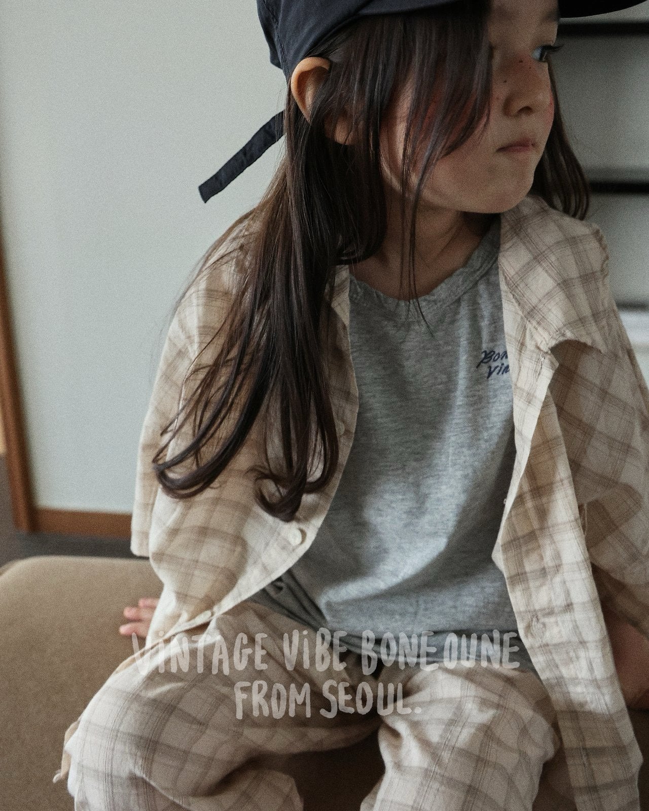 《予約》Retro Check Pants / Boneoune