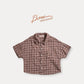 《予約》Retro Check Shirt / Boneoune