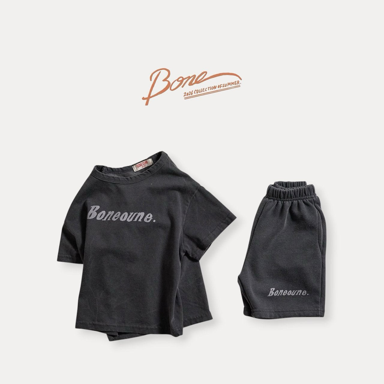 《予約》Letter Pig Shorts / Boneoune