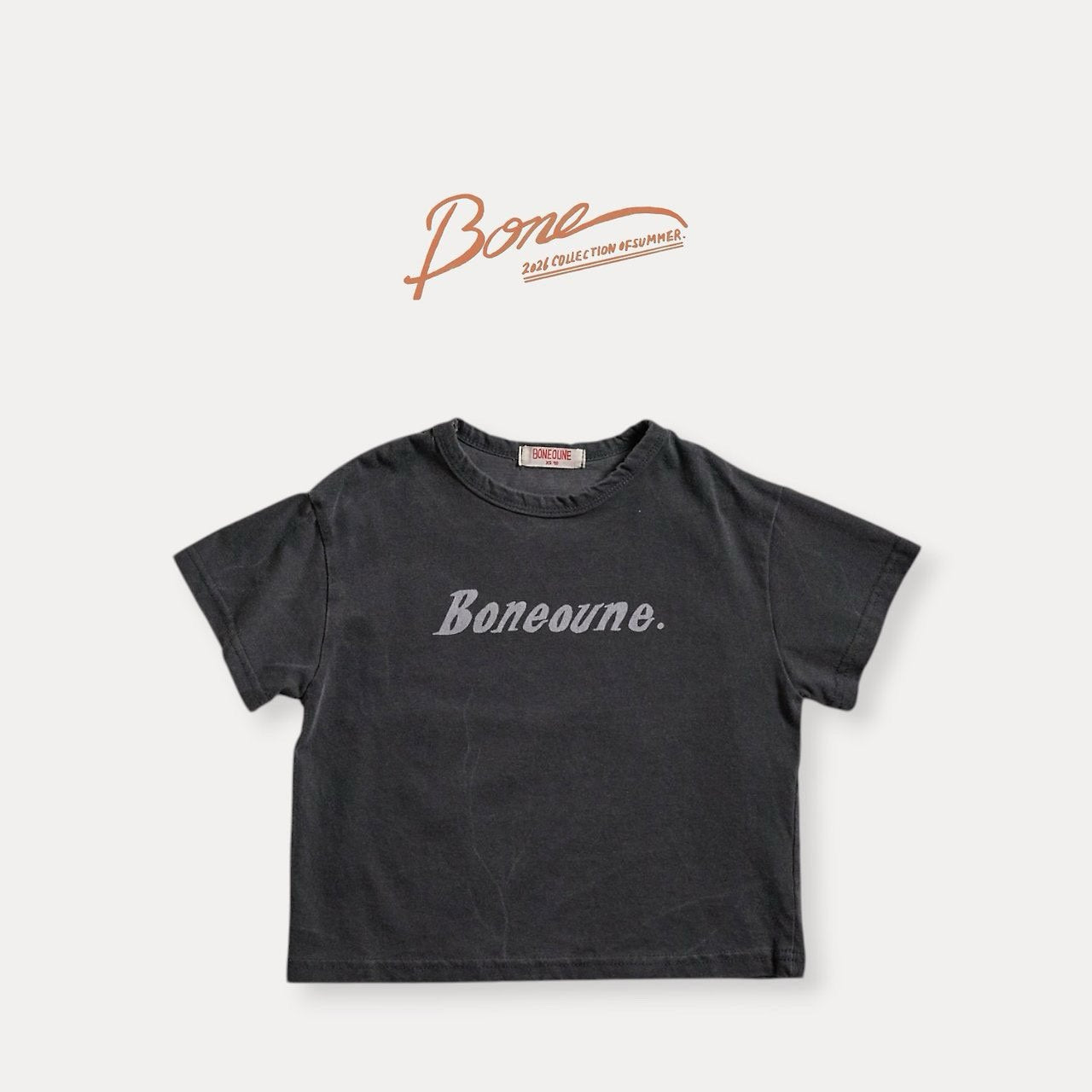 《予約》Letter Pig Tee / Boneoune
