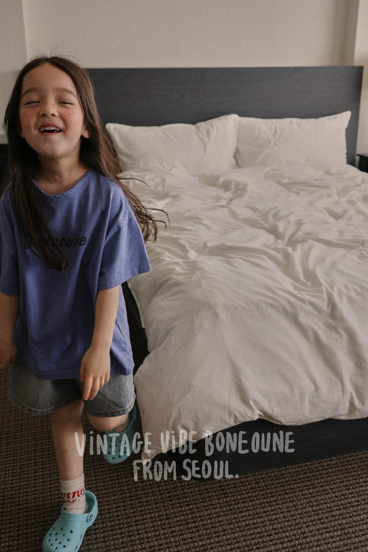 《予約》Letter Pig Tee / Boneoune
