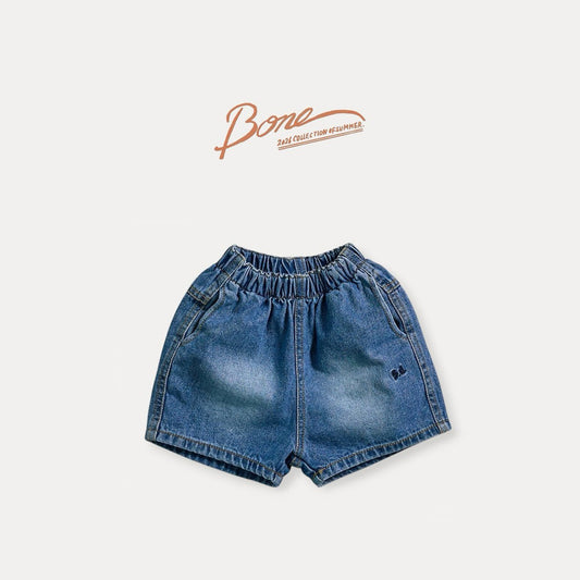 《予約》Dynamic Denim Shorts / Boneoune