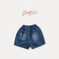 《予約》Dynamic Denim Shorts / Boneoune