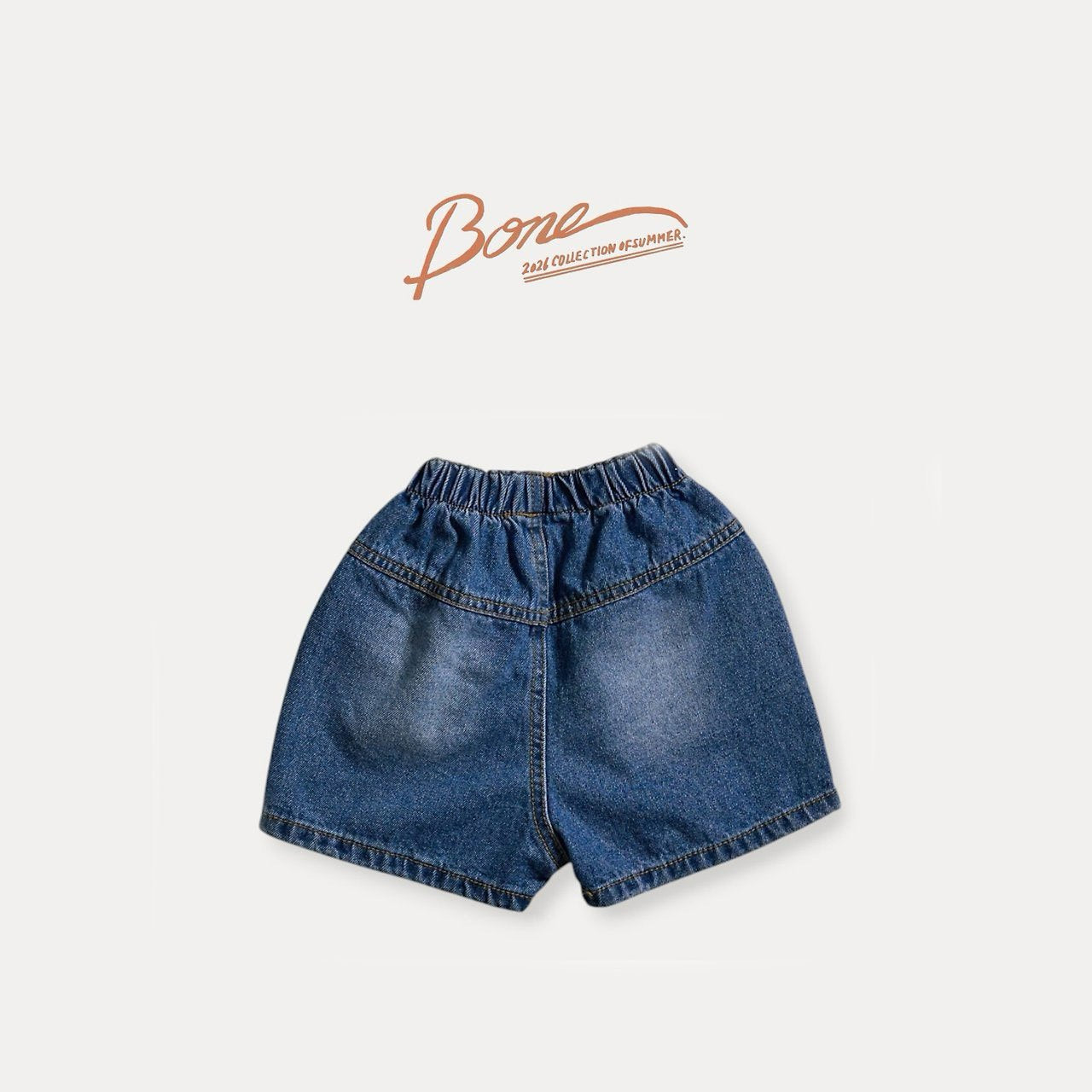 《予約》Dynamic Denim Shorts / Boneoune