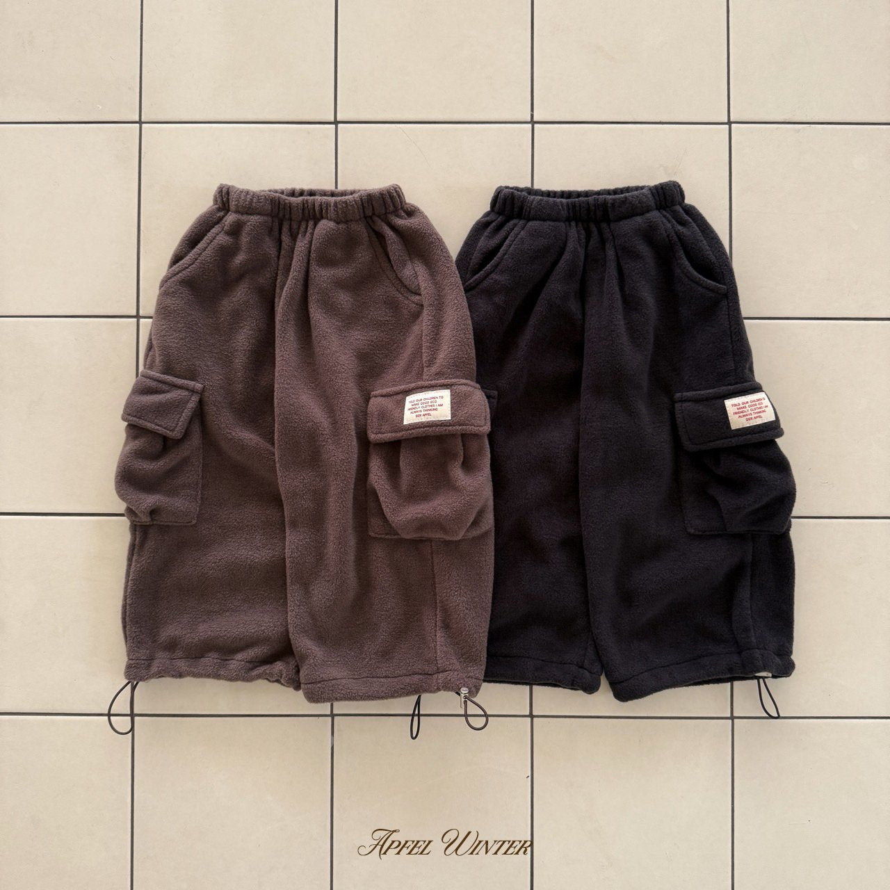 《予約》Fluffy Cargo Pants / APFEL